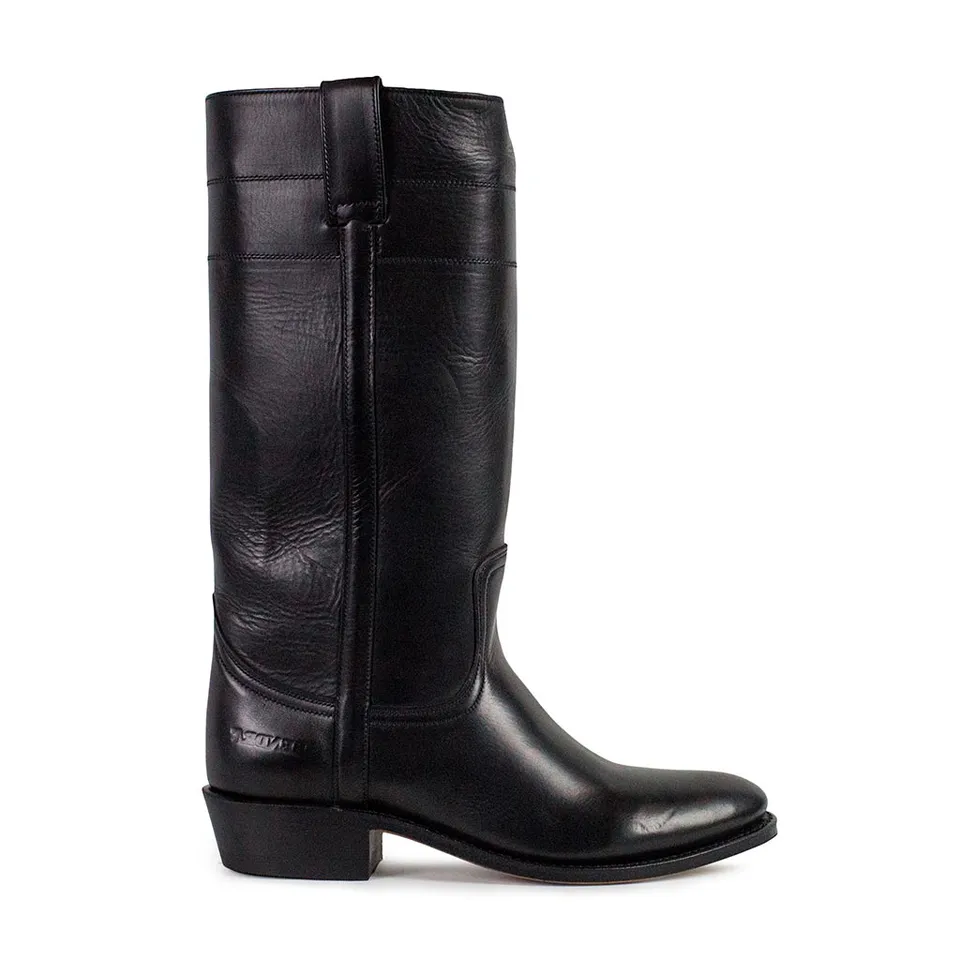 sendra-boots-r4566-leder-stiefel-schwarz image 1