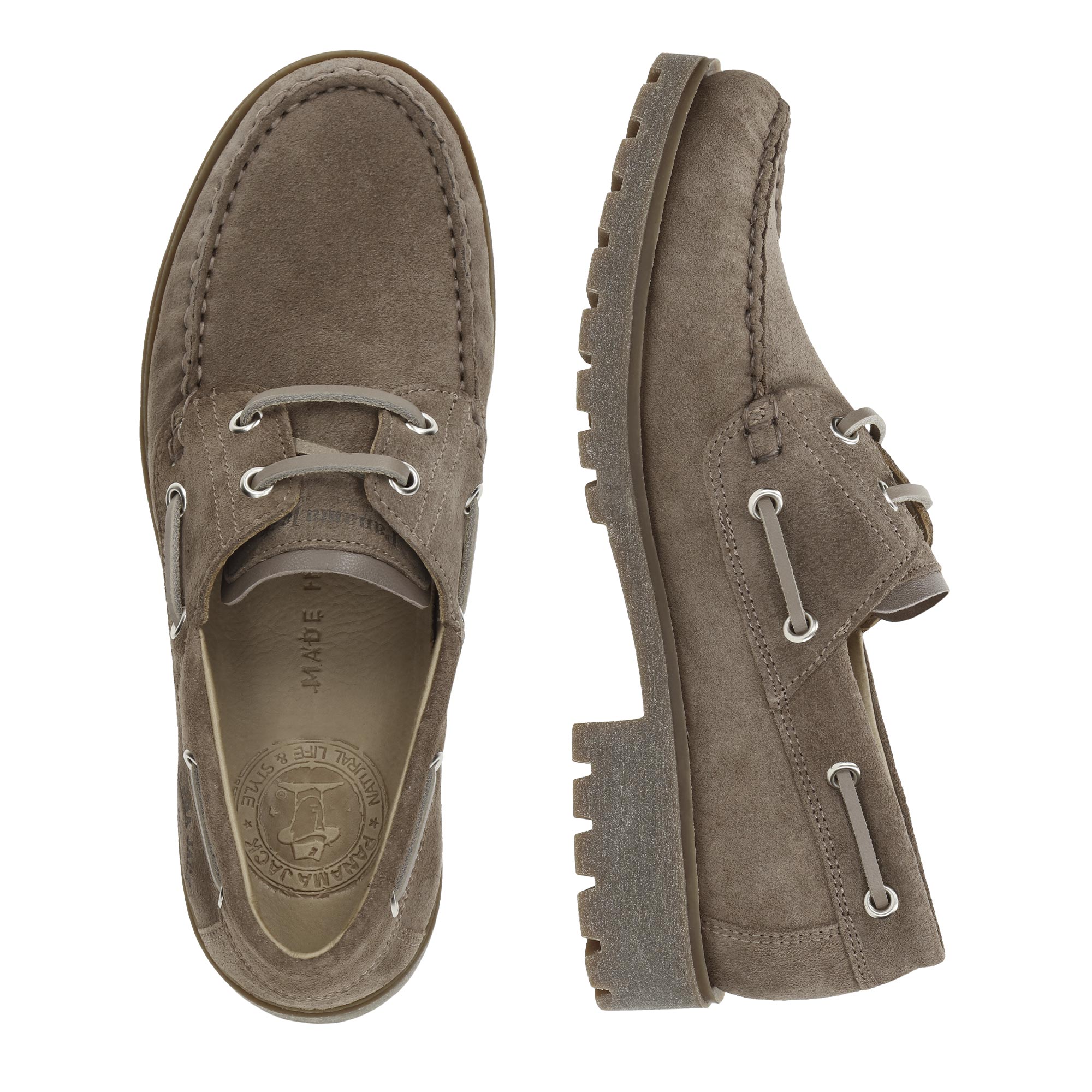 panama-jack-boat-b13-damen-bootsschuh-velour-piedra image 4