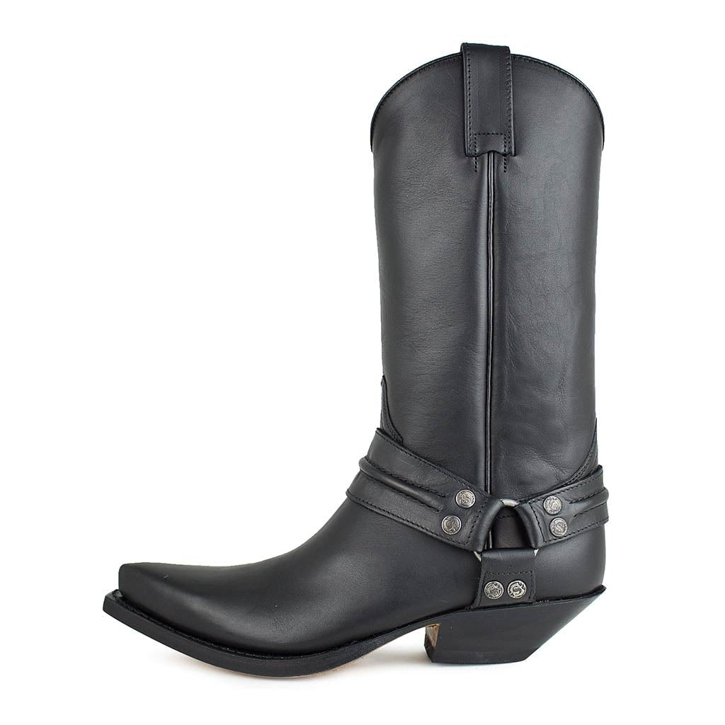 sendra-boots-3305-cuervo-pull-oil-cowboystiefel-schwarz image 1