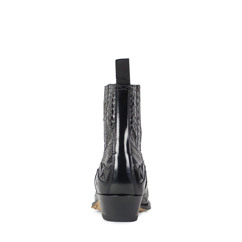 sendra-boots-4660p-cuervo-piton-chaira-oscuro-herren-exotic-cowboystiefel image 3