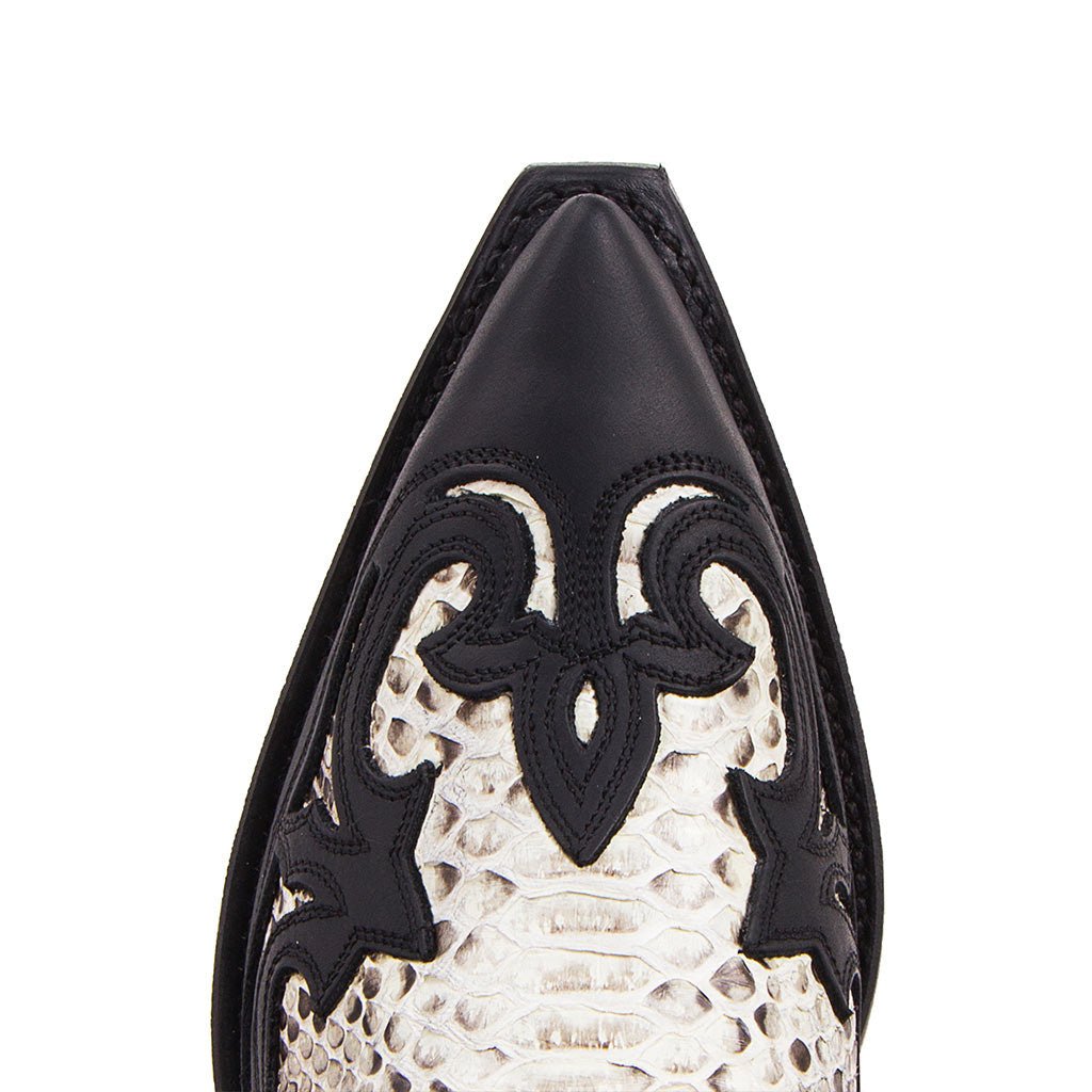 sendra-3241-cuervo-sprinter-negro-pit-n-barriga-natural-exotic-cowboystiefel image 5