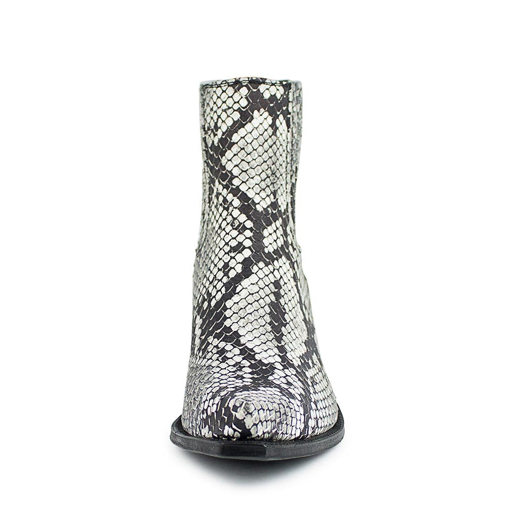 sendra-boots-16060-gorca-empire-damen-stiefelette-python-optik-8-cm-absatz image 3