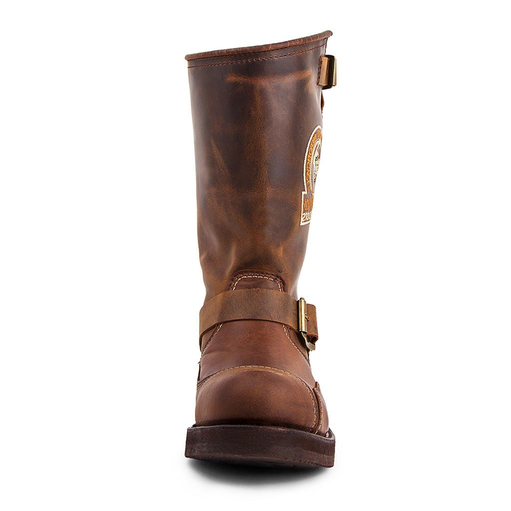 sendra-boots-3565-steel-mad-dog-tang-biker-boots-braun image 3