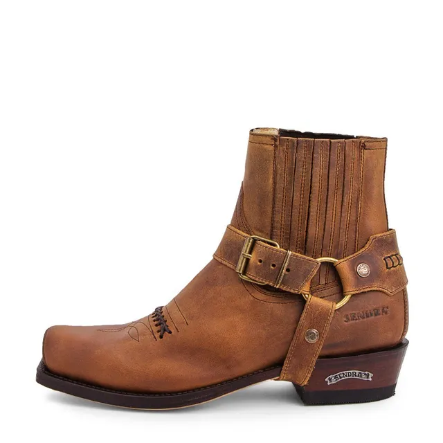 sendra-boots-6445-58-seta-sprinter-tang-harness-bootie-braun image 1