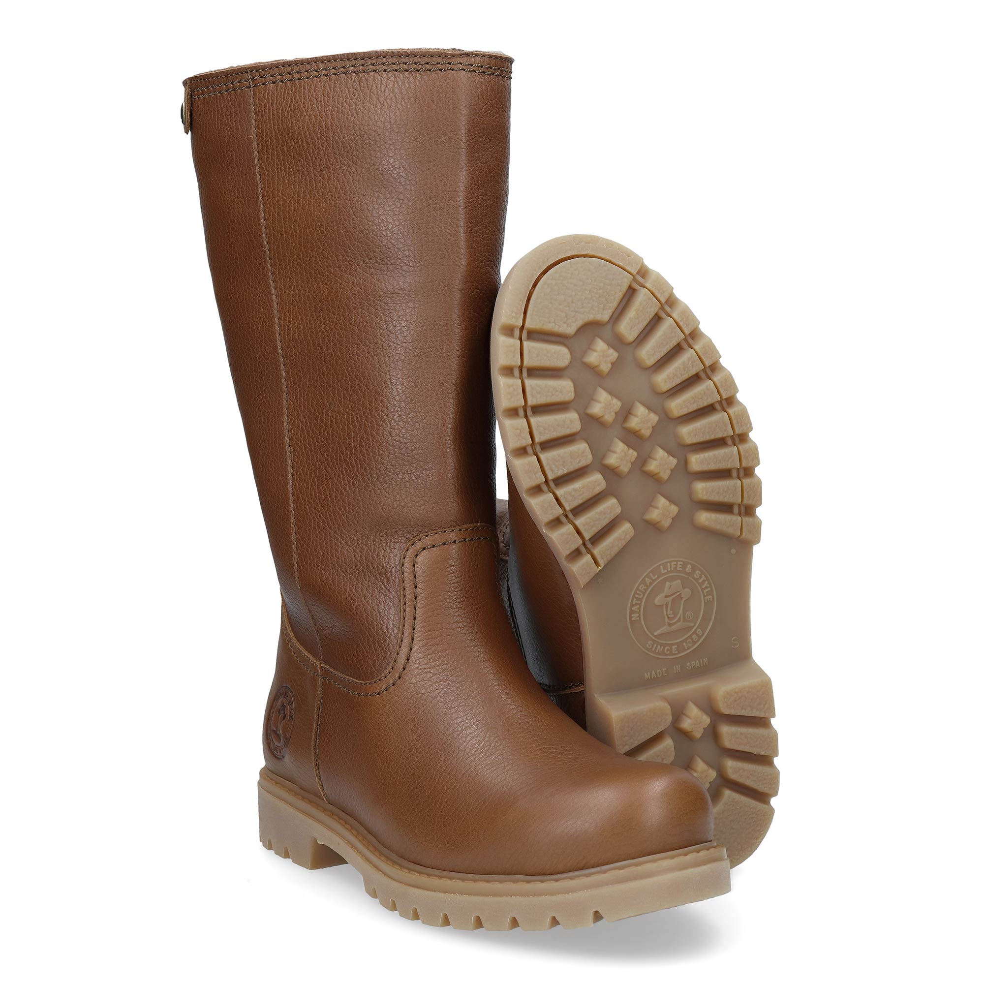 panama-jack-bambina-igloo-damenstiefel-napa-grass-cuero-cognac image 4