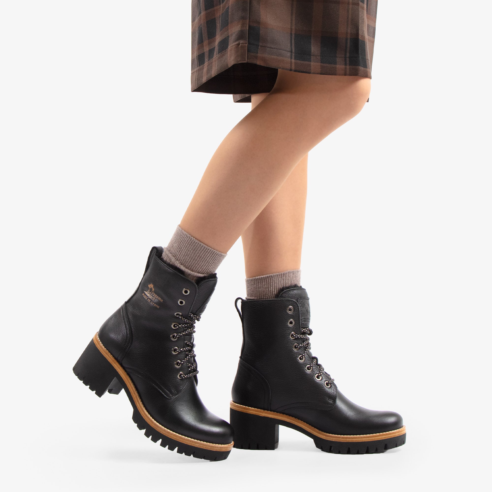 panama-jack-padma-b11-damen-stiefel-absatz-nappa-schwarz image 2