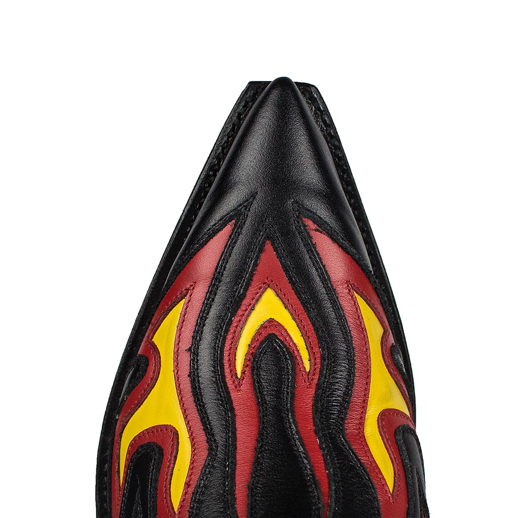 sendra-boots-6149-cuervo-cowboystiefel-nappa-baly-negro image 5