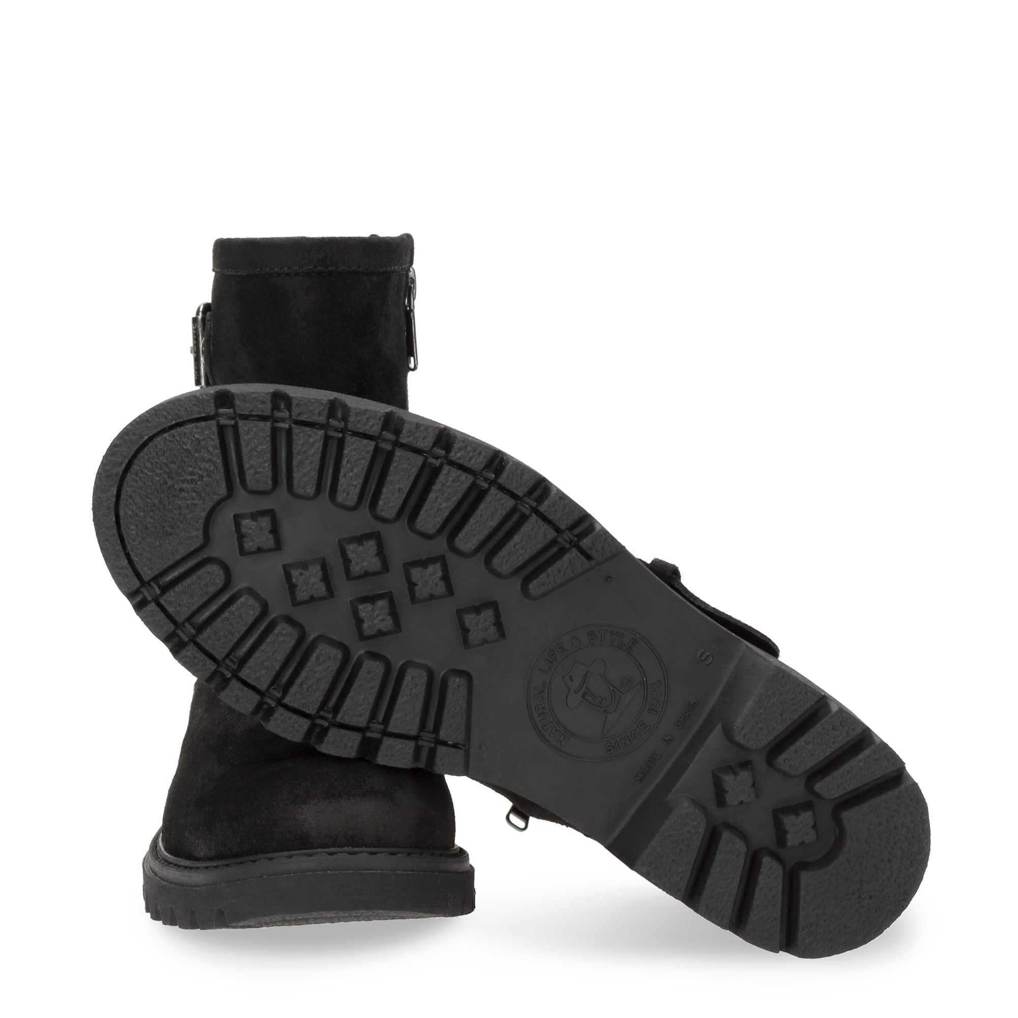 panama-jack-felina-b29-velour-negro-damen-biker-stiefel image 5