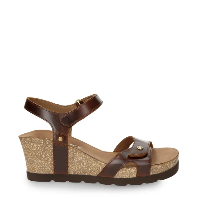 panama-jack-julia-clay-b4-keilsandalette-pull-up-cuero-cognac image 1