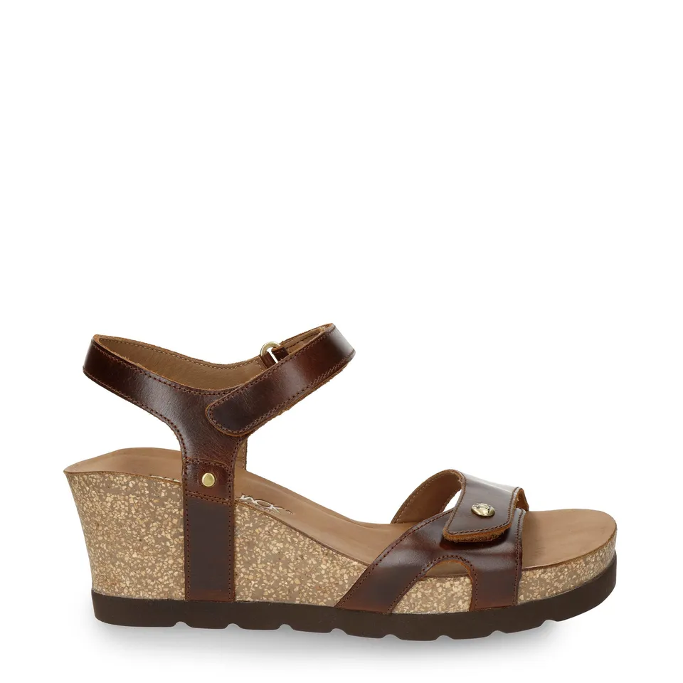 panama-jack-julia-clay-b4-keilsandalette-pull-up-cuero-cognac image 1