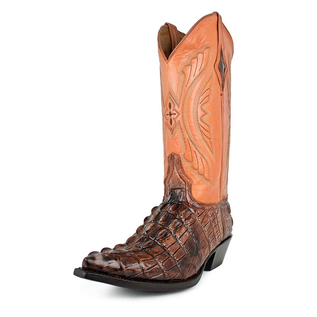 sendra-boots-chihuahua-kaiman-imitat-cognac-exotic-cowboystiefel image 2