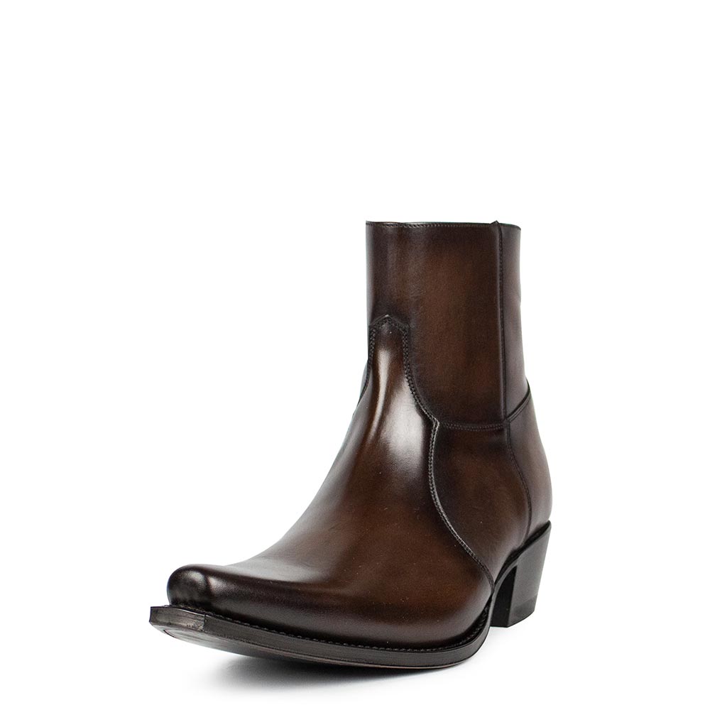 sendra-boots-5200-mi-hand-paint-crust-dark-brown-westernstiefel image 2