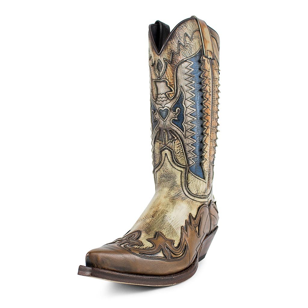 sendra-boots-3840-cuervo-denver-canela-lavado-old-cowboystiefel image 2