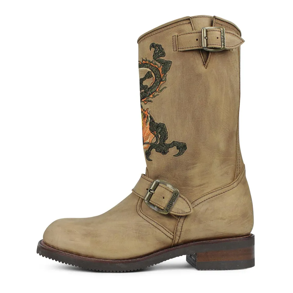 sendra-boots-4887-carol-sprinter-tang-lava-cowboy-boots-mit-individuellem-design image 1