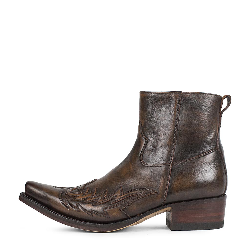 sendra-boots-11783-chelsea-boots-natur-antic-jacinto image 1