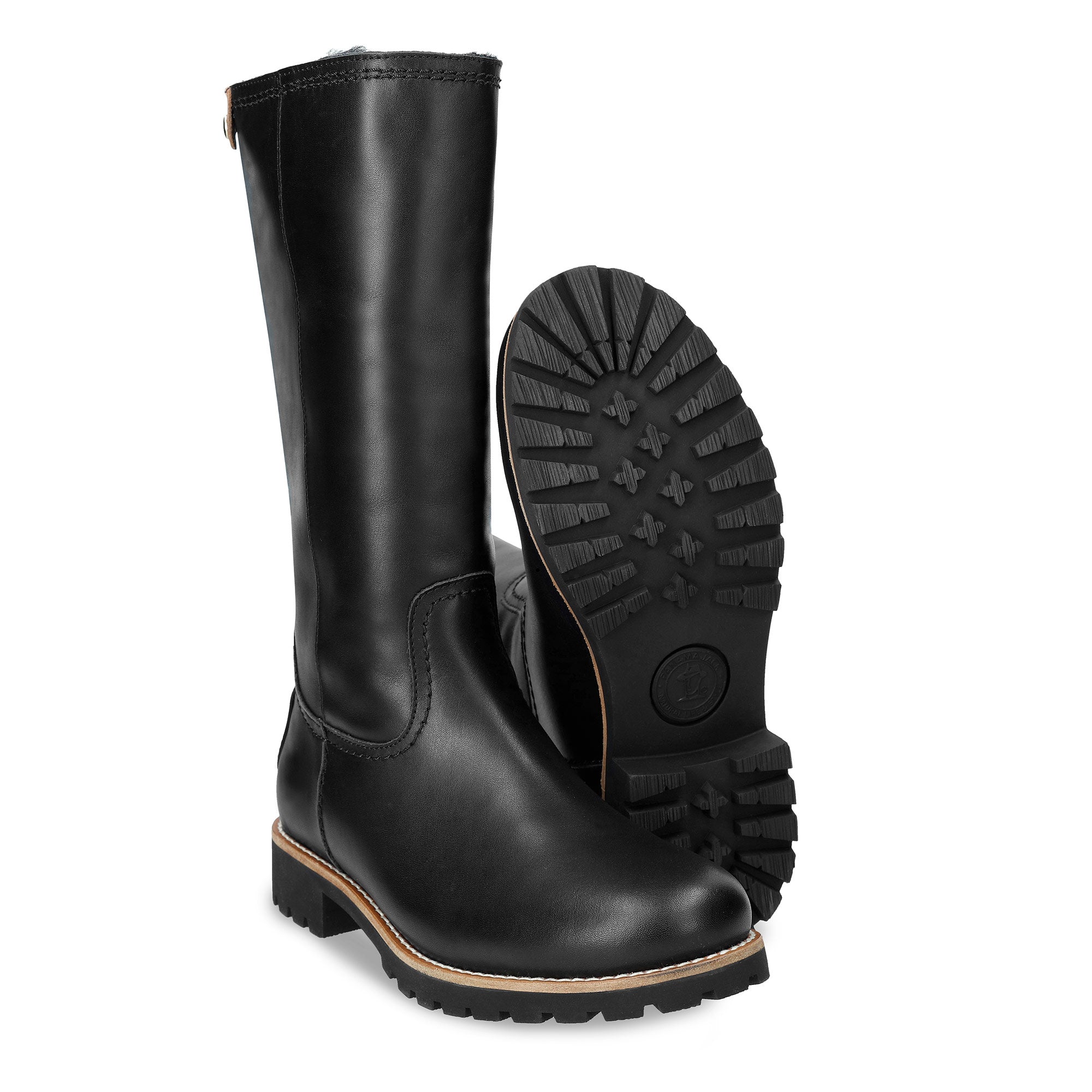 panama-jack-bambina-igloo-trav-b2-damen-winterstiefel-lammfell-schwarz image 4