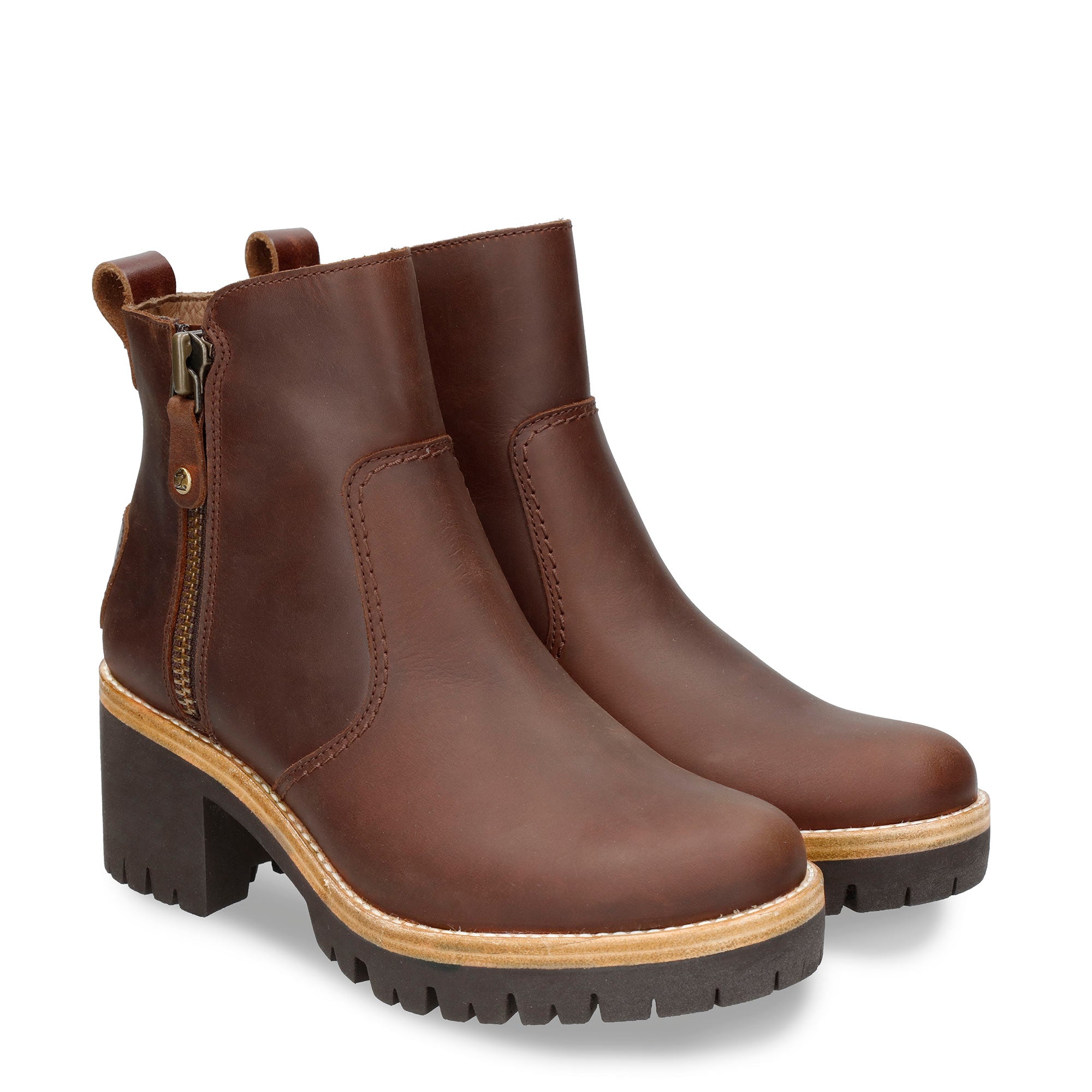 panama-jack-pauline-b10-damen-stiefelette-cognac-absatz image 3